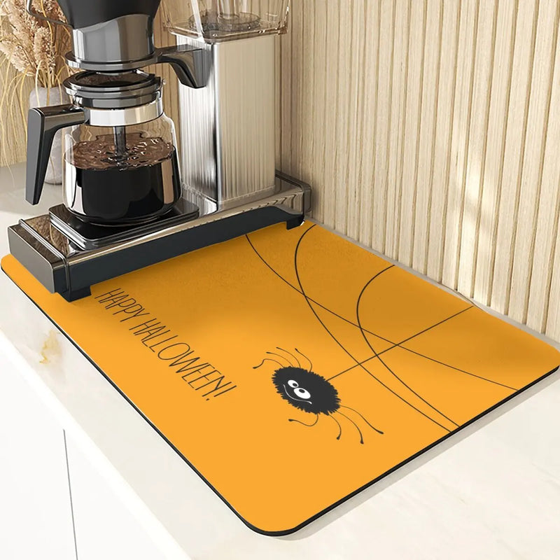 Axyaa Halloween Pumpkin Silicone Table Mat Set