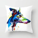 Axyaa Cute Dog Pattern Pillowcase Cover 45x45cm for Kids Room & Living Sofa Decor