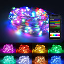 Axyaa Dreamcolor Bluetooth LED String Lights - RGBIC Addressable, App-Controlled