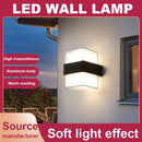 Axyaa LED Facade Wall Light for Home Garden Decor, Waterproof Stair Luminaire, Bedroom Garage Lighting