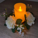 Axyaa Flameless LED Pillar Candle Wedding Home Party Decor