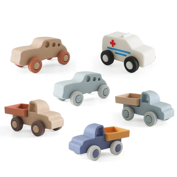 Axya Silicone Baby Blocks Car Toy for Educational Development