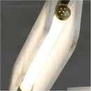 Axyaa Marble Strip Copper Pendant Light - Modern Luxury Design