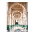 Morocco Mosque Door Canvas Print by Axyaa for Living Room Decor