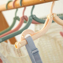 Axyaa Folding Hanger Set for Clothes Storage Organization
