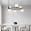 Axyaa Magic Bean Glass Ball Chandelier - Nordic Style for Home Decor & Lighting