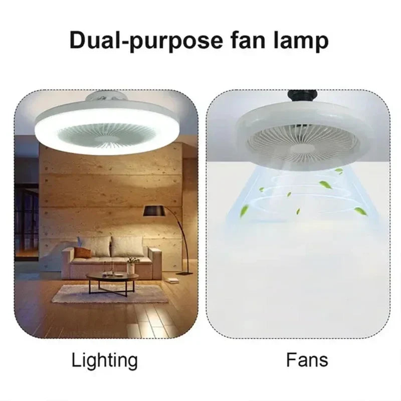 Axyaa Ceiling Fan & Light Combo with Remote Control Silent Operation