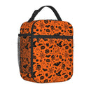 Axyaa Insulated Goth Bats Lunch Bag: Reusable Waterproof Thermal Cooler Tote