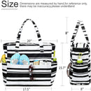 Axyaa Large Capacity Tote Bag: Women's Lightweight Waterproof Travel Handbag