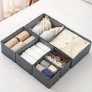 Axyaa Clothing Drawer Organizer Box for Underwear Socks Bras Pants Scarves Ties & Jeans