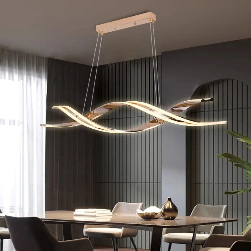 Axyaa Modern LED Pendant Chandeliers for Home Decor and Indoor Lighting