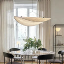 Axyaa Silk Wabi Sabi Pendant Lamp: Nordic Chandelier for Home Decor Lighting