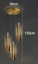 Axyaa Crystal Chandeliers: Modern LED Ceiling Lamp for Living Room