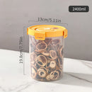 Axyaa Plastic Sealed Grain Storage Box With Handle, Stackable Spaghetti Container
