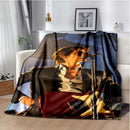 Axyaa Arctic Monkeys Rock Band Fashion Blanket - Soft Warm Flannel Throw for Bed Sofa & Picnic