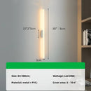 Axyaa LED Strip Wall Lamp for Modern Bedroom, Foyer, or Bathroom Mirror