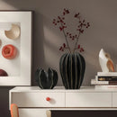 Axyaa Star Fruit Ceramic Vase for Home Decoration and Flower Arrangement
