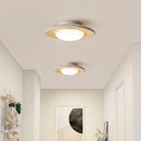 Axyaa Nordic LED Stone Ceiling Lamp - Yellow Travertine Finish