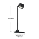Axyaa Modern Adjustable Floor Lamp for Living Room, Bedroom, Studyroom & Sofa, Minimalist Design