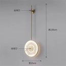 Axyaa Modern Gold Black LED Wall Lamp for Stylish Interiors