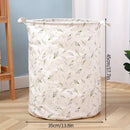 Axyaa Splicing Laundry Basket: Large Capacity Organizer for Clothes, Toys, and Sundries