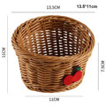 Axyaa Handwoven Rattan Wicker Basket Set for Home Storage and Serving