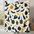 Axyaa Digital Cartoon Printed Flannel Blanket for Office & Leisure