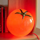 Axyaa Red Tomato Table Lamp: Elegant Home Decor Lighting with 3 Plug Options