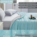 Axyaa Cooling Air Comforter Lightweight Silky Blanket Bed Quilt for Summer