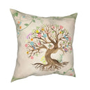 Axyaa Tree of Life Mystic Viking Gold Cushion Cover Pillowcase