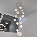 Axyaa Nordic Stair Chandelier Living Room Dining Pendant Ceiling Light