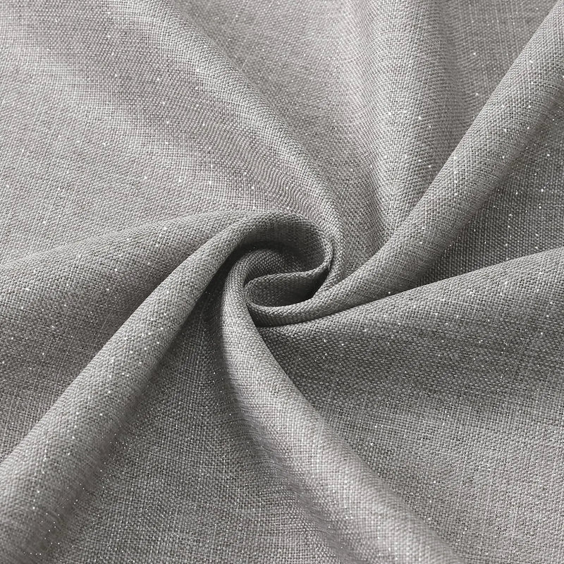 Solid Color Glitter Linen Tablecloth by Axyaa: Washable Table Cloth for Home, Banquet, Party