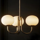 Axyaa Vintage Pink Bedroom Pendant Light - Medieval Style Cream Fixture