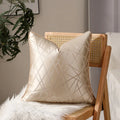 Axyaa Geometric Pillow Case Cojines 45X45 High Precision Binding Headboard Pillowcase