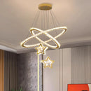 Axyaa LED Chandeliers: Modern Pendant Light for Living & Dining Room Lighting