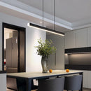 Axyaa Modern Copper Chandelier: Minimalist Nordic-style Lighting for Living, Dining, Bar.