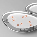 Axyaa Pebble Shaped Full Spectrum Ceiling Light for Minimalist Decor