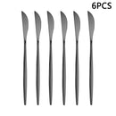 Axyaa Portuguese Cutlery Set with Steak Knife, Fork, Spoon, and Dessert Spoon