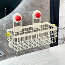 Axyaa Shower Caddy: Rustproof Wall-Mounted Storage Basket & Makeup Organizer for Bathroom
