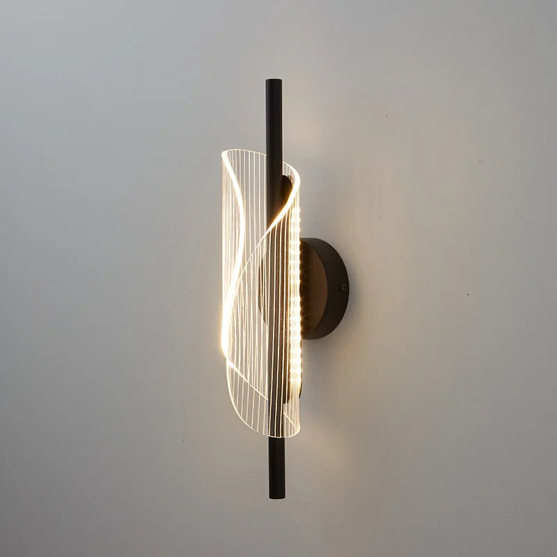 Axyaa Modern LED Wall Sconce Light Fixture for Bedroom and Living Room
