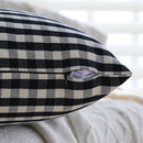 Axyaa Cotton Cushion Cover - Home Decor Big Plaid/Samll Plaid for Sofa Bed 45x45cm