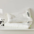 Axyaa Kids Panda Decor Cotton Face Pillow for Neck Health Support
