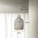 Axyaa Wabi-sabi Chandelier: Nordic Design LED Pendant Light for Dining Room, Foyer, Bedside