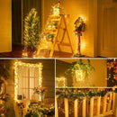 Axyaa Firecracker Solar LED String Lights: Outdoor Waterproof Decoration