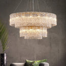 Axyaa Crystal Ceiling Chandelier Dining Pendant Light Home Decoration
