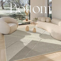 Axyaa Japanese Simplicity Large Area Rug for Home Bedroom Decor