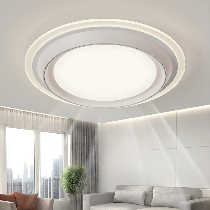 Axyaa Bladeless Ceiling Fan Light Remote Dimmable Bedroom Circulator