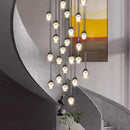 Axyaa LED Chandeliers Hanging Light Modern Pendant Lamps for Living and Dining Room