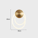 Axyaa Silicone Line Nordic Bedroom Bedside Lamp for Creative Personalities