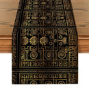 Axyaa Geometric Ethnic Patterns Table Runner - Holiday Room Decor